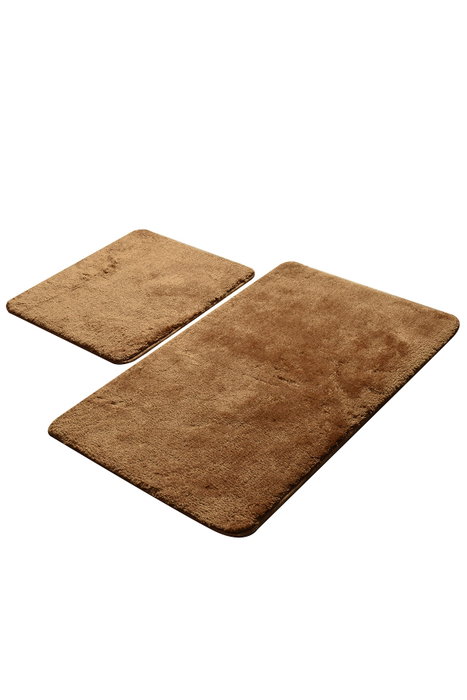 Mijölnir Juego de alfombras de baño de acrílico Beige Mijölnir Juego de alfombras de baño de acrílico Beige